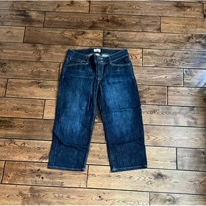 Gap Curvy Flare Capri, W6 L28